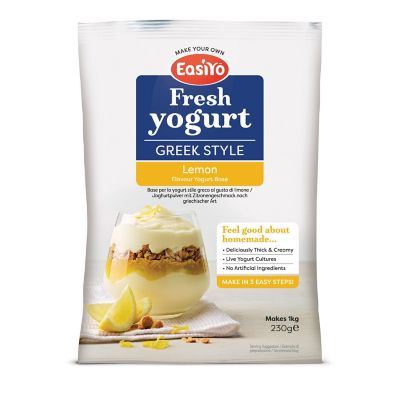 EasiYo Greek Style Lemon Yoghurt Mix - 1 Sachet image(1)