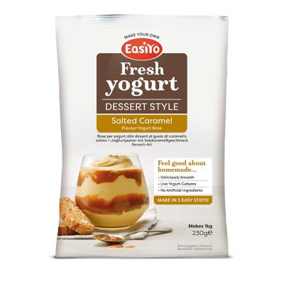 EasiYo Indulgence Salted Caramel Yoghurt Mix - 1 Sachet image(1)