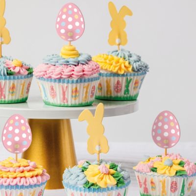 Easter Cupcake Cases and Toppers image(2)