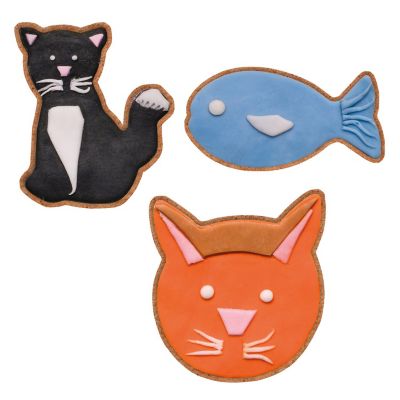 Lakeland Cat Cookie Cutters – Pack of 3 image(3)