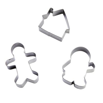 Lakeland Gingerbread Cookie Cutters – Pack of 3 image(2)