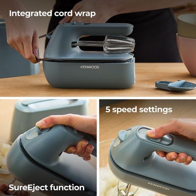 Kenwood QuickMix Go Handmixer in Grey HMP40 image(3)
