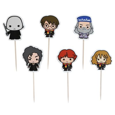 Harry Potter Cupcake Cases and Toppers – Set of 24 image(6)