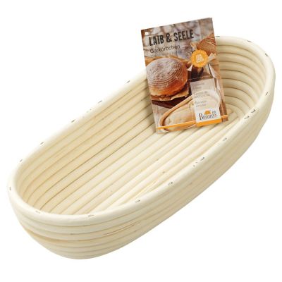 Laib & Seele Oblong Dough Proving Basket 30cm image(1)