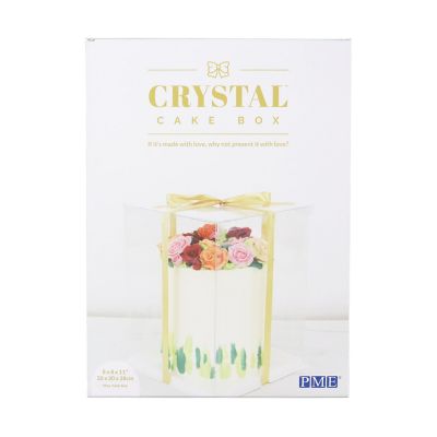 PME Crystal Cake Box 20cm image(6)