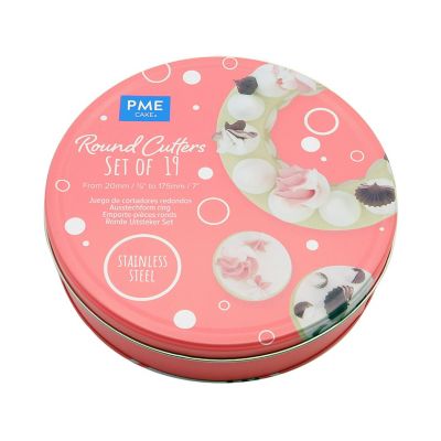 PME Round Cutters – Set of 19 image(4)