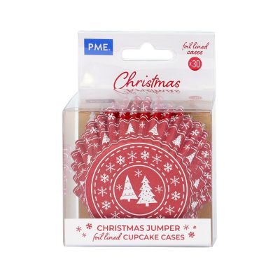 PME Christmas Tree 30 Cupcake Cases image(3)
