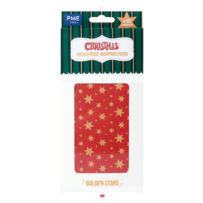 PME 12 Printed Greaseproof Paper Wrapping Sheets  image(3)