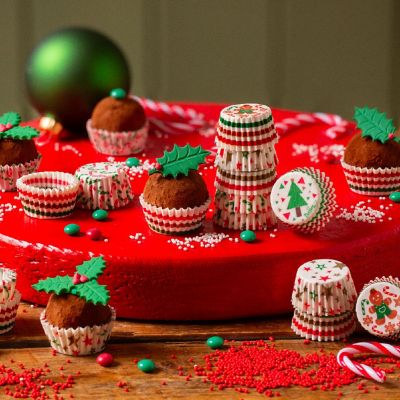 100 Decora Christmas Bon Bon Baking Cases  image(2)