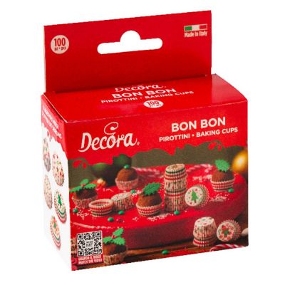 100 Decora Christmas Bon Bon Baking Cases  image(4)