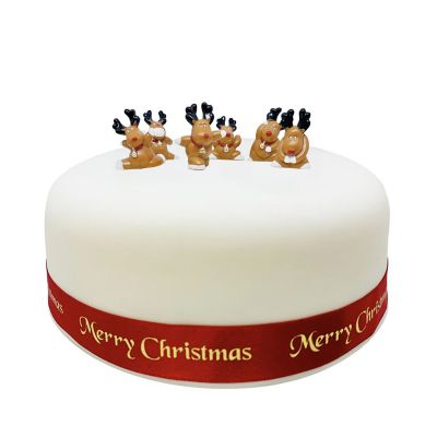 Rudolph Cake Toppers – Pack of 6 image(2)