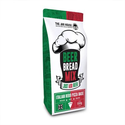 The Jar House Italian Herb Pizza Base Beer Bread Mix - 550g image(1)