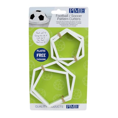 PME Football Pattern Cutters – Set of 4