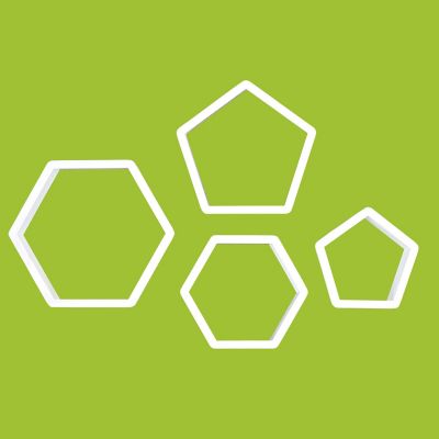 PME Football Pattern Cutters – Set of 4 image(2)