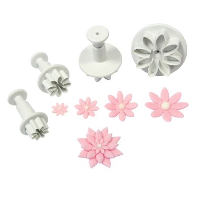 PME Daisy Plunger Cutters – Set of 4