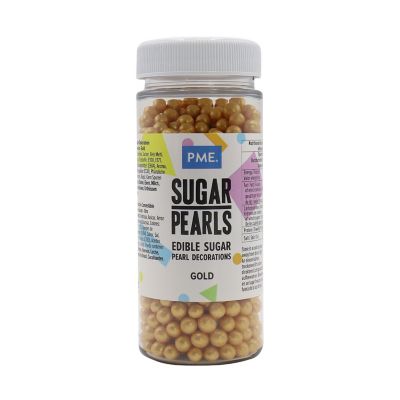 PME Gold Pearl Jar of Sprinkles image(1)