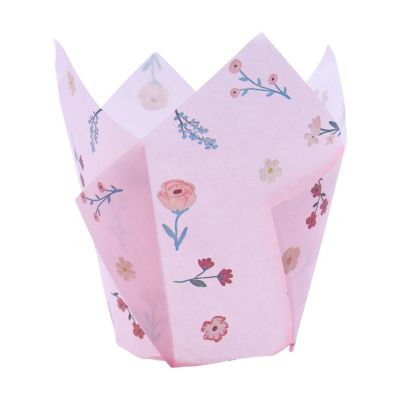 PME Vintage Cherry Tulip Muffin Cases – Pack of 24