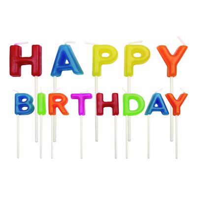 PME Happy Birthday Candles 
