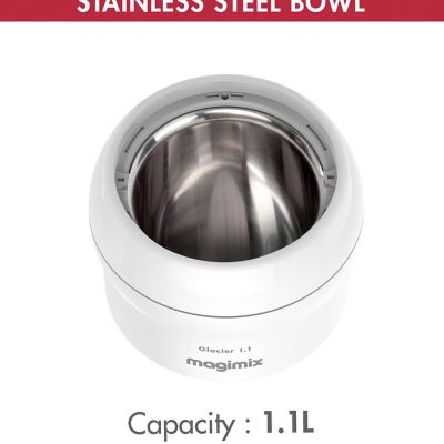 Magimix Le Glacier 1.1L Ice Cream Maker – White image(3)