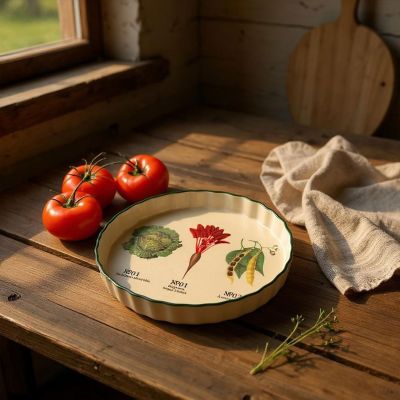 RHS Benary Veg Round Tart Oven Dish image(2)