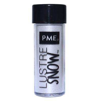 PME Edible Lustre Snow – Silver 10g image(1)