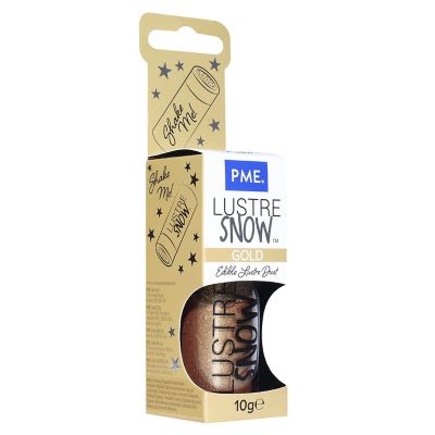 PME Edible Lustre Snow – Gold 10g image(3)