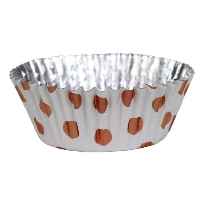 PME Rose Gold Dot Foil Cupcake Cases image(2)