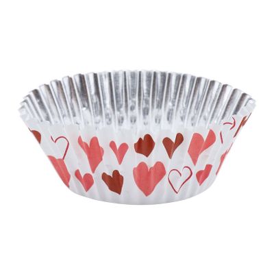 PME Heart Foil Cupcake Cases image(3)