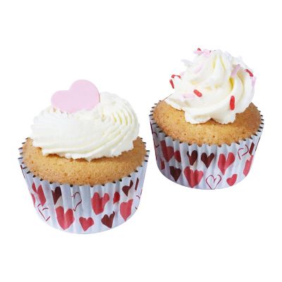 PME Heart Foil Cupcake Cases image(5)