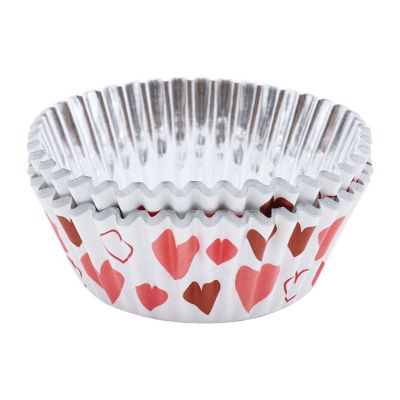 PME Heart Foil Cupcake Cases image(6)