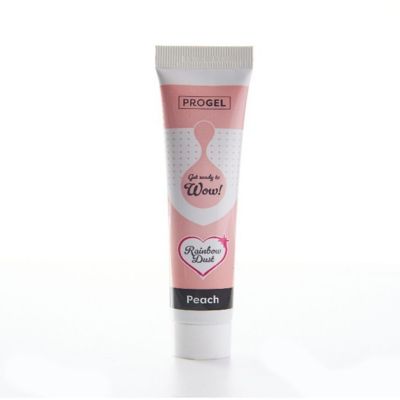 Rainbow Dust ProGel® Food Colouring – Peach, 25g. image(1)