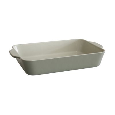 Stoneware Rectangular Roaster – Olive, 34cm image(1)