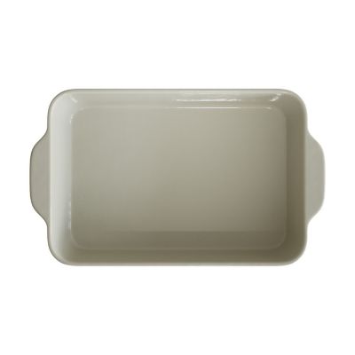 Stoneware Rectangular Roaster – Olive, 34cm image(3)