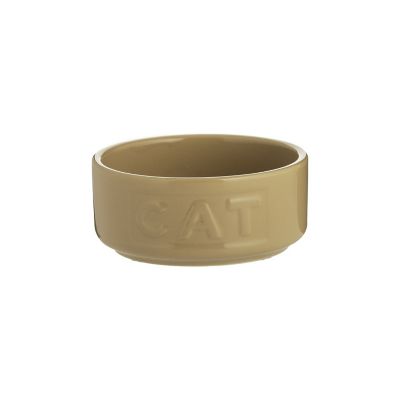Mason Cash Cane Lettered Cat Bowl - 13cm