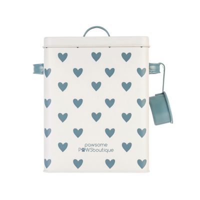 Pawsome Paws Storage Tin with Scoop - Teal