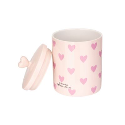 Pawsome Paws Ceramic Treat Jar - Pink image(2)