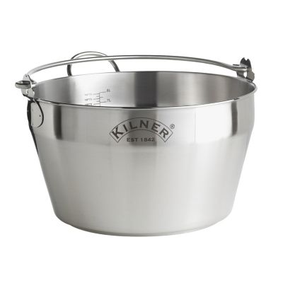 Kilner 8L Stainless Steel Maslin Pan