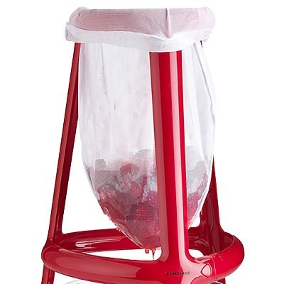 Home Made Homemade Jam Strainer Kit with Jelly Bag and Adjustable Stand,  White/Red