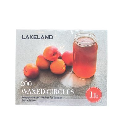 200 Waxed Circle Discs For 1lb Jam Jars  image(2)