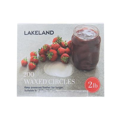 200 Waxed Circle Discs For 2lb Jam Jars  image(2)