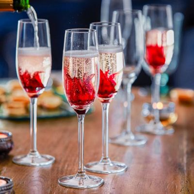 Wild Hibiscus Flowers In Syrup For Sparkling Drinks image(7)