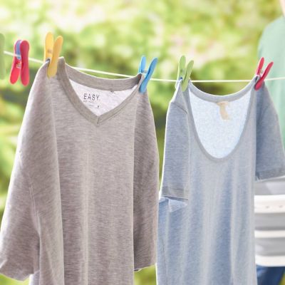 20 Soft Grip Clothes Pegs Pastel  image(4)