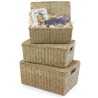 Seagrass Hamper Trio image(1)