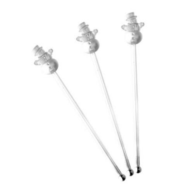 Snowman Drink Stirrers image()