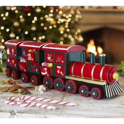 Wooden Advent Train | Lakeland