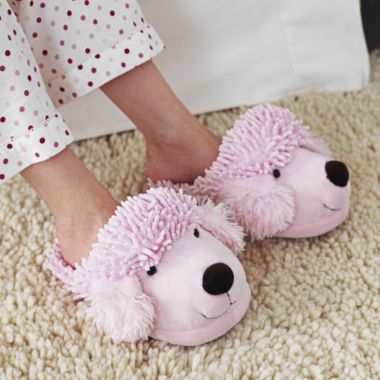 Fuzzy paw hot sale slippers