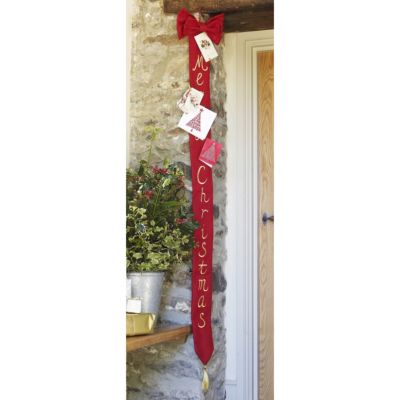 Merry Christmas Card Holder image()