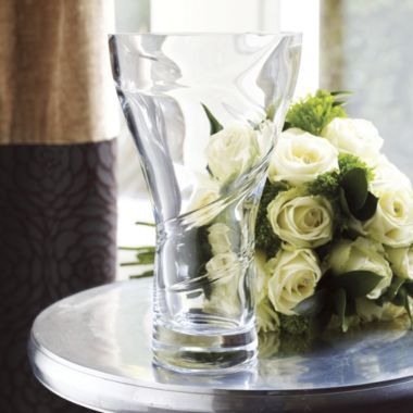 LSA Malika Glass Vase image()