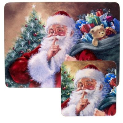 Santa Placemats & Coasters image()