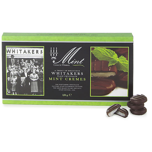 Whitakers Dark Chocolate Mint Cremes 150g image(1)